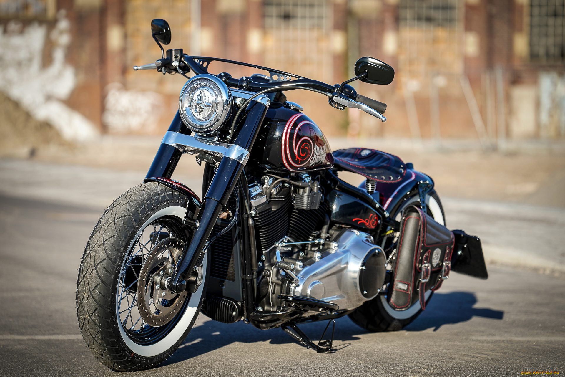 , , harley-davidson, , , thunderbike, customs, 